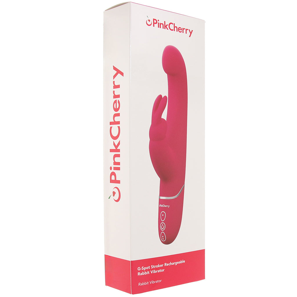 PinkCherry G-Spot Stroker Rabbit Vibe in Pink Vibrators > Rabbit Vibrators
