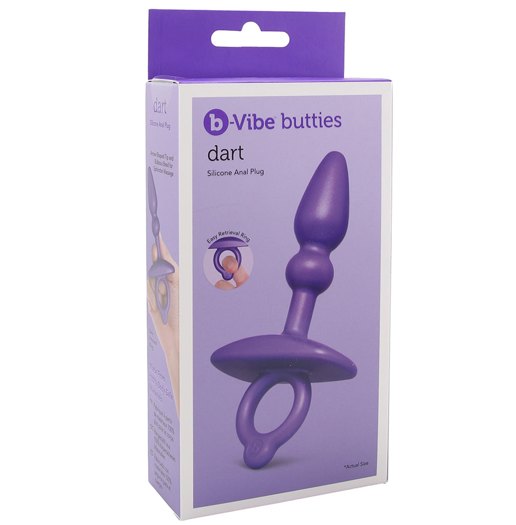 b-Vibe Butties Dart Silicone Anal Plug Anal Sex Toys > Butt Plugs