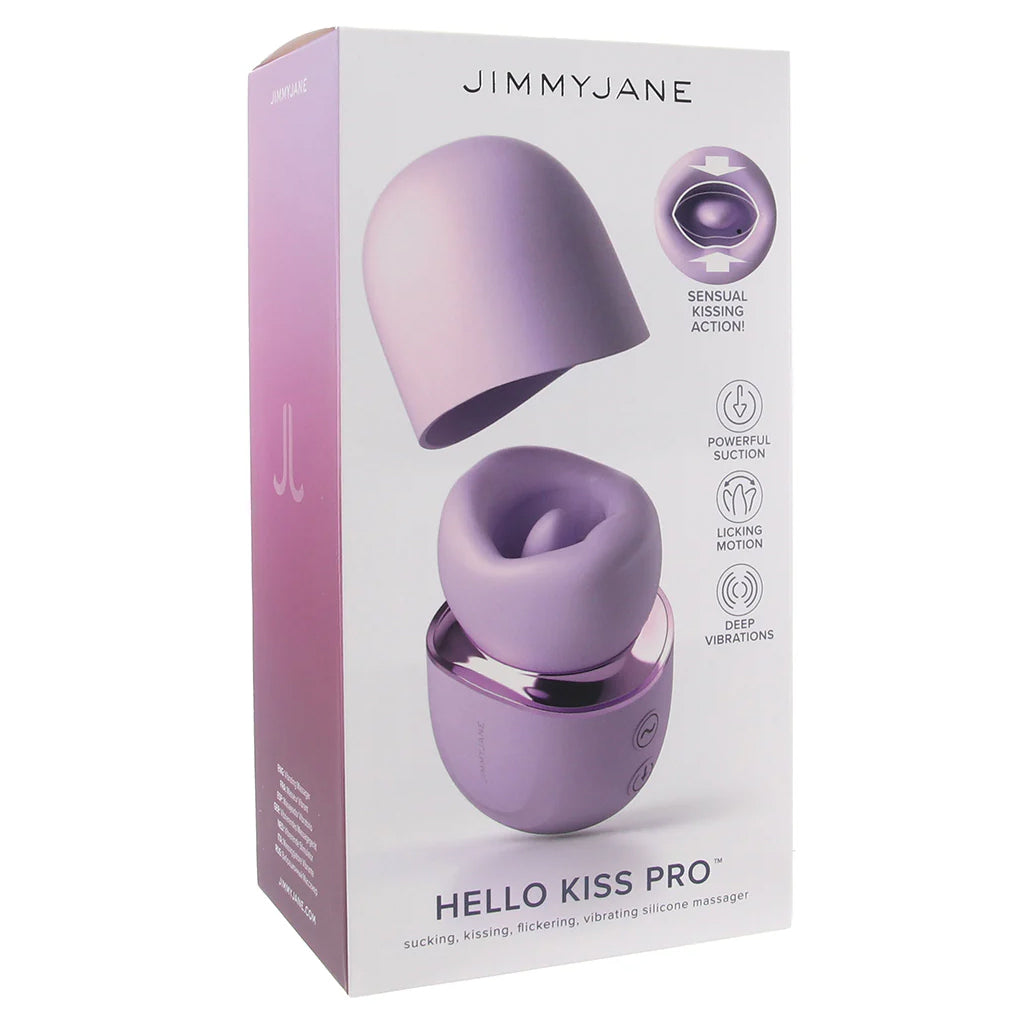 JimmyJane Hello Kiss Pro Stimulator Vibrators > Clitoral Suction & Stimulation