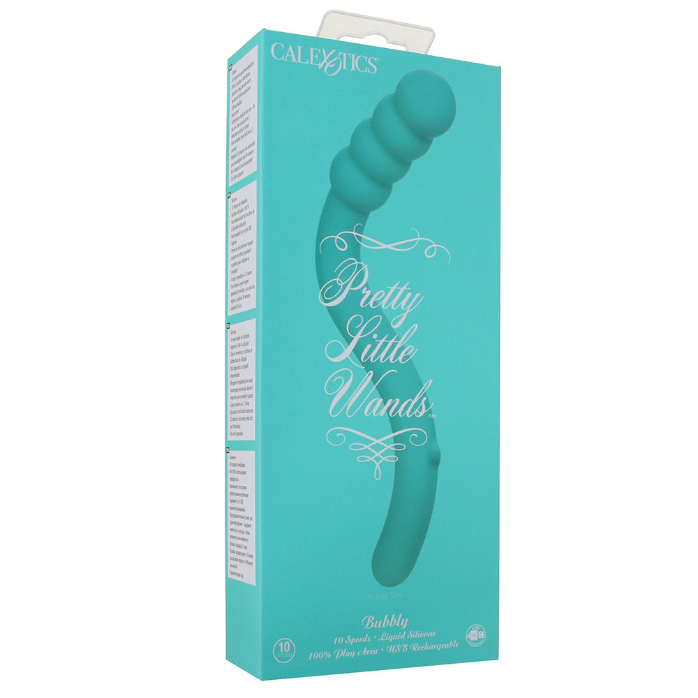 Pretty Little Wands Bubbly Flexible Vibe Vibrators > G-Spot Vibrators