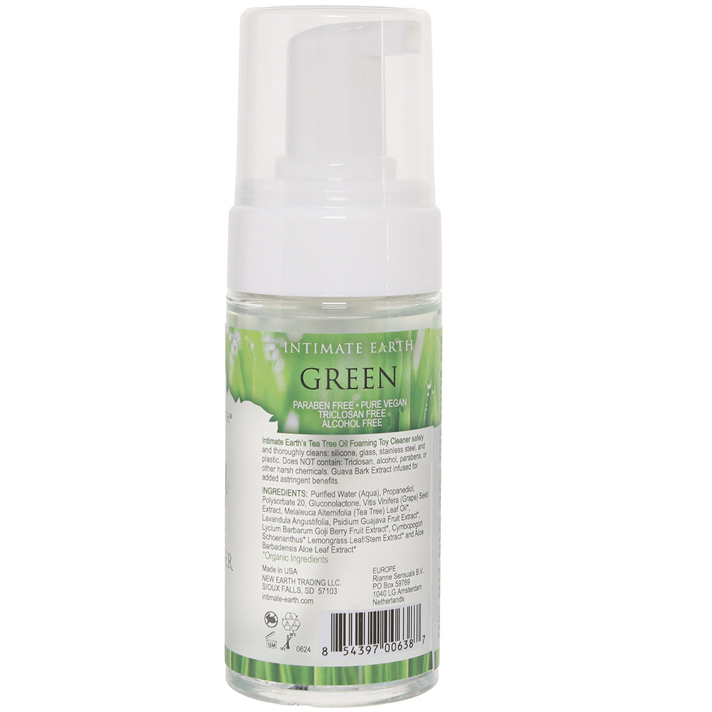 Green Foaming Toy Cleaner in 3.4oz/100ml Lubes and Lotions > Sex Toy Cleaner