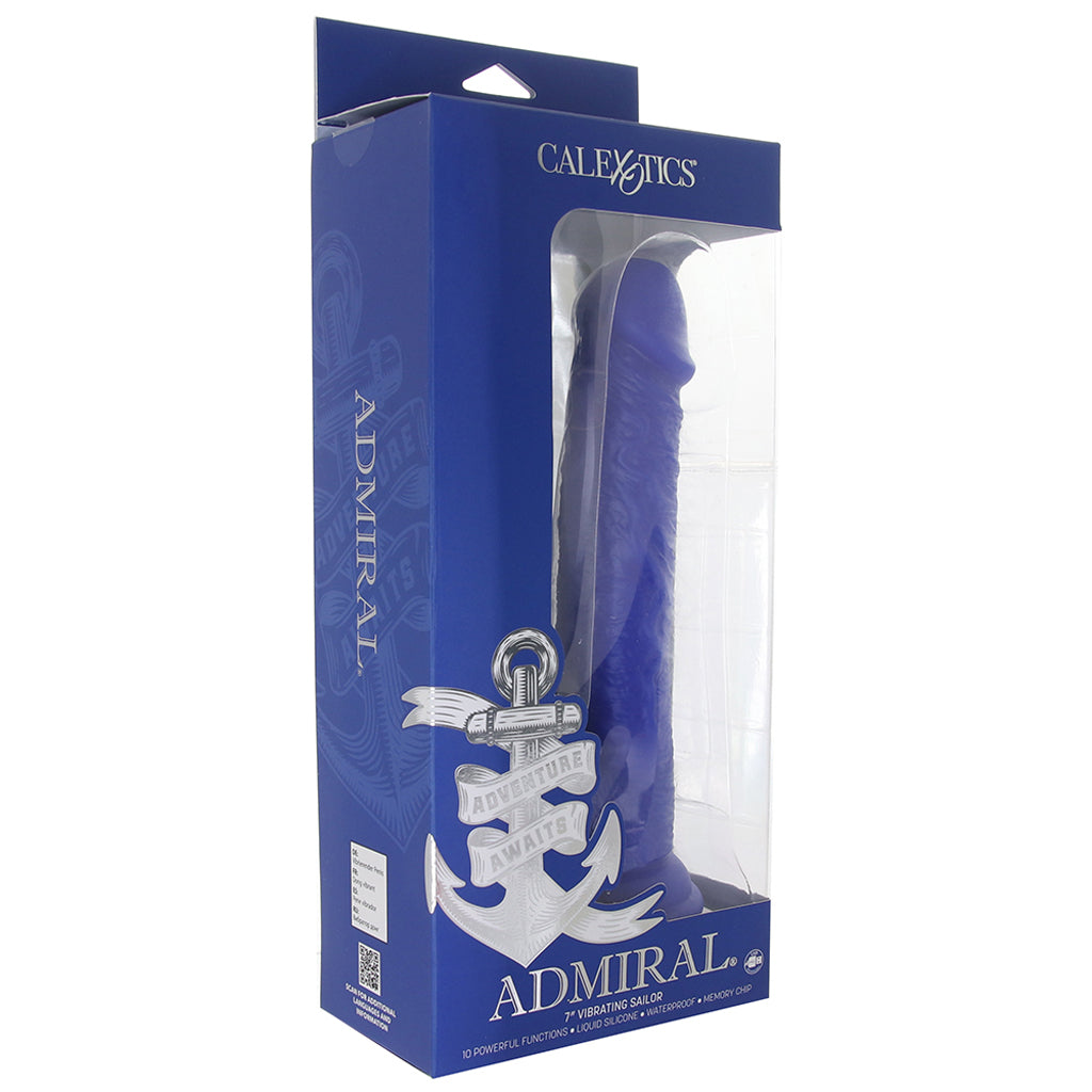 Admiral 7 Inch Vibrating Sailor Dildo Dildo Sex Toys > Realistic Dildos