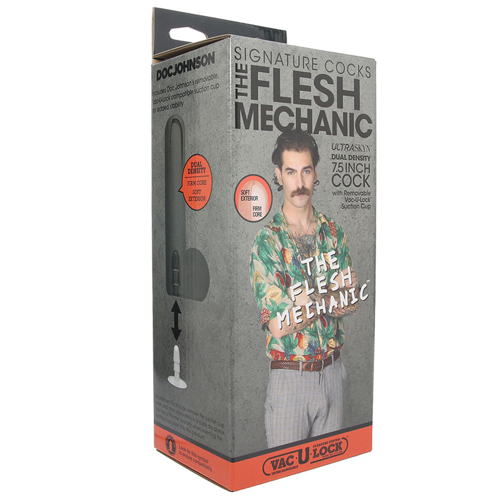 Signature Cocks The Flesh Mechanic 7.5 Inch Cock Dildo Sex Toys > Realistic Dildos