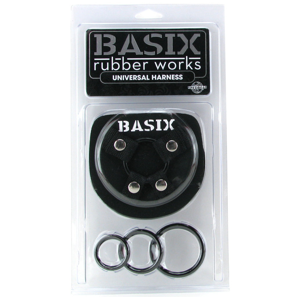 Basix Universal Harness Dildo Sex Toys > Strap-On and Harnesses