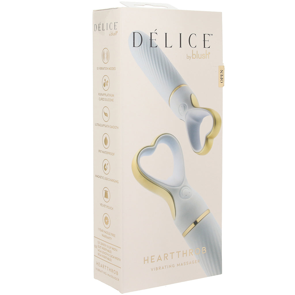 Délice Heart Throb Bullet Vibe in Something Blue Vibrators > Bullet and Egg Vibrators