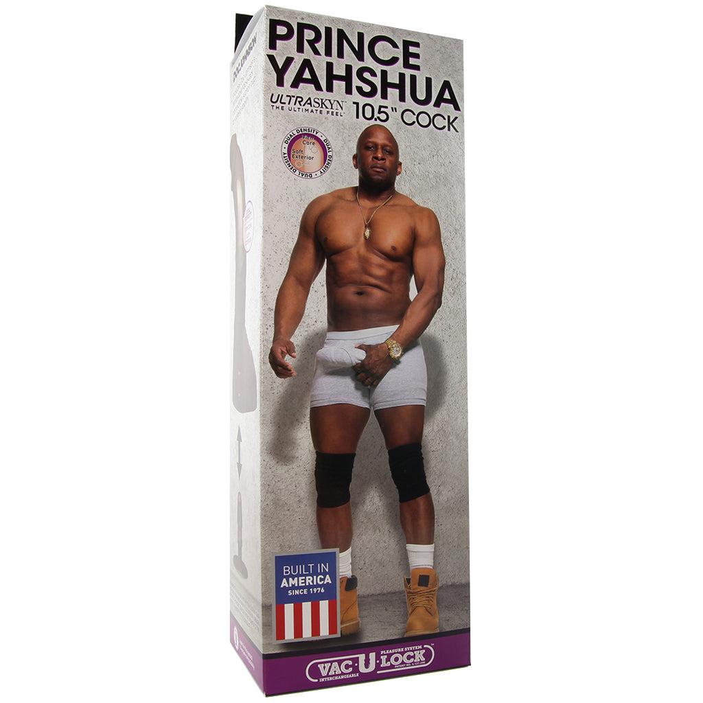 Prince Yahshua 10.5 Inch ULTRASKYN Vac-U-Lock Cock Dildo Sex Toys > Large Dildos