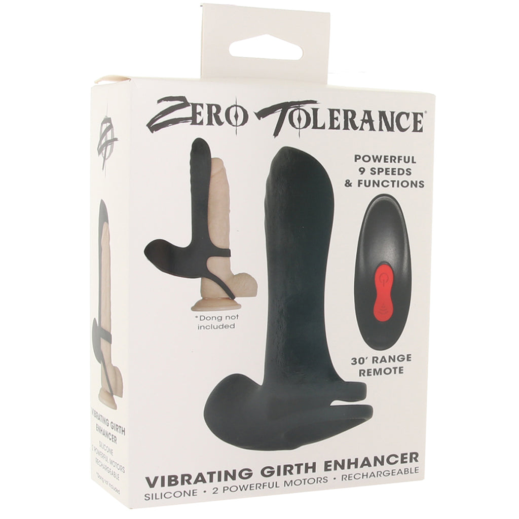 Zero Tolerance Vibrating Girth Enhancer Cock Rings