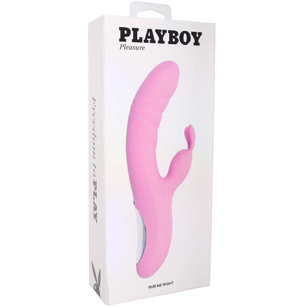 Playboy Rub Me Right Rabbit Vibe Vibrators > Rabbit Vibrators