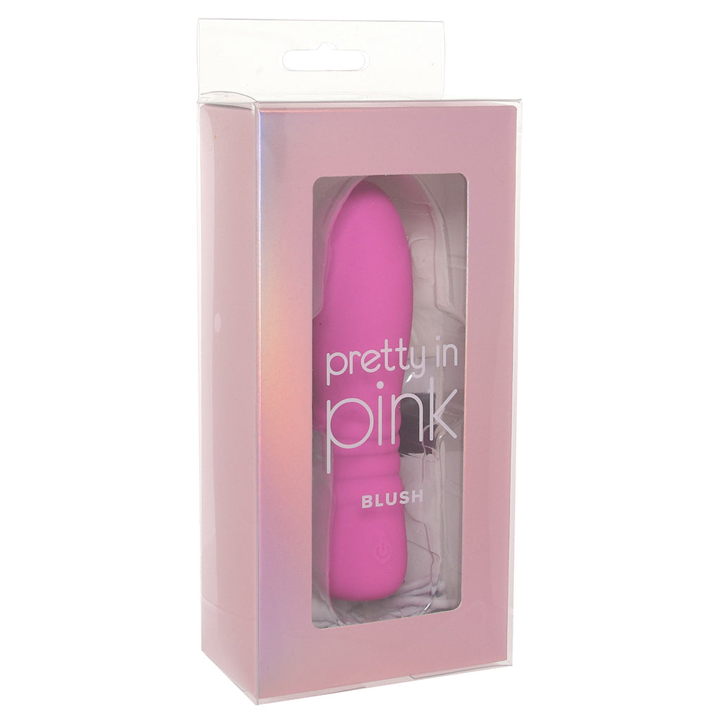 Pretty in Pink Blush Silicone Vibe Vibrators > Clitoral Stimulators