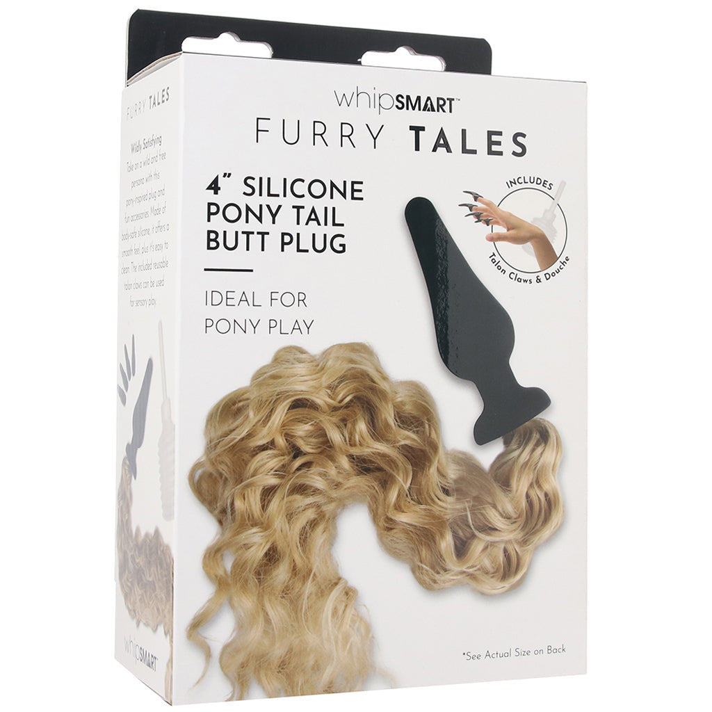 WhipSmart 4 Inch Blonde Pony Tail Plug Bondage and Fetish > Pleasure Masks and Dress Up Play