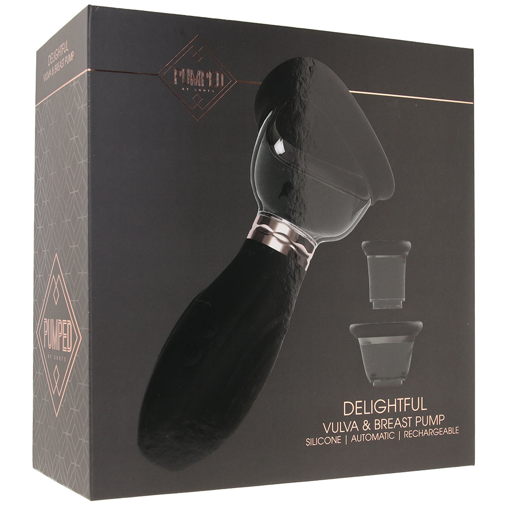 Pumped Delightful Vulva & Breast Pump Vibrators > Clitoral Suction & Stimulation