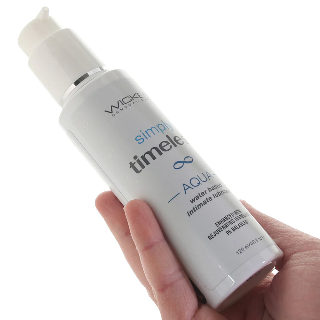 Simply Timeless for Menopause Aqua Lube 4oz/120ml Lubes and Lotions > Water Based Sex Lubes
