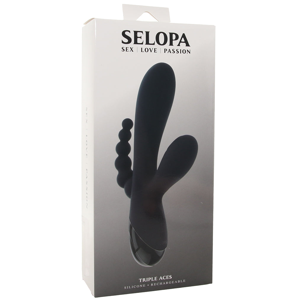 Selopa Triple Aces Vibe Vibrators > Rabbit Vibrators