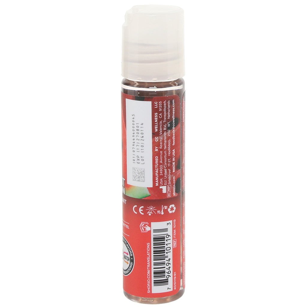 H2O Flavored Lube 1oz/30ml in Watermelon Lubes and Lotions > Flavored Sex Lubes