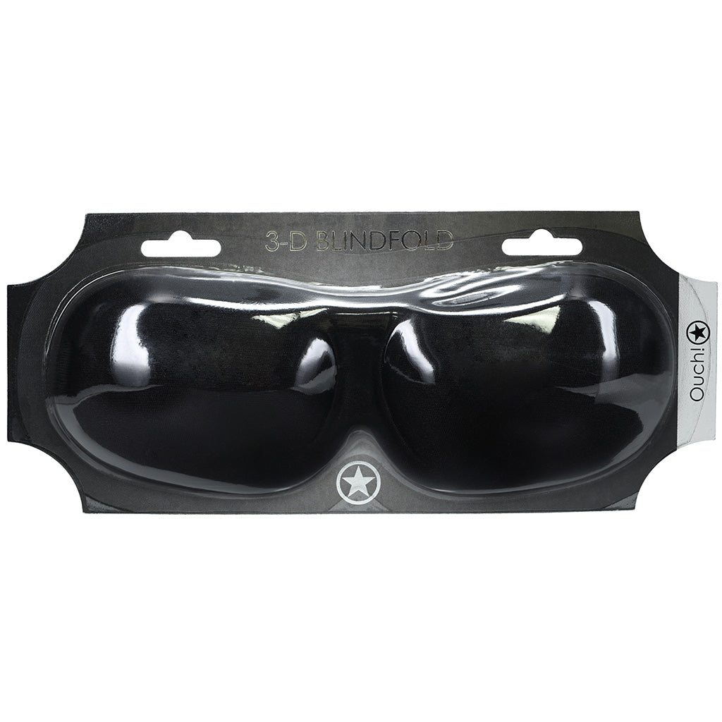 Ouch! 3D Blindfold in Black Bondage and Fetish > Pleasure Masks and Dress Up Play