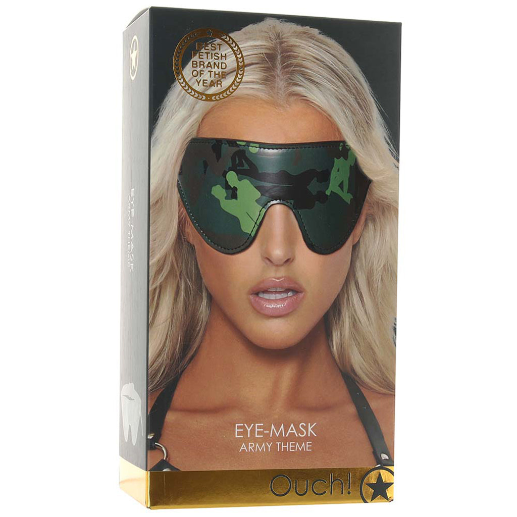 Ouch! Army Themed Eye Mask Bondage and Fetish > Pleasure Masks and Dress Up Play