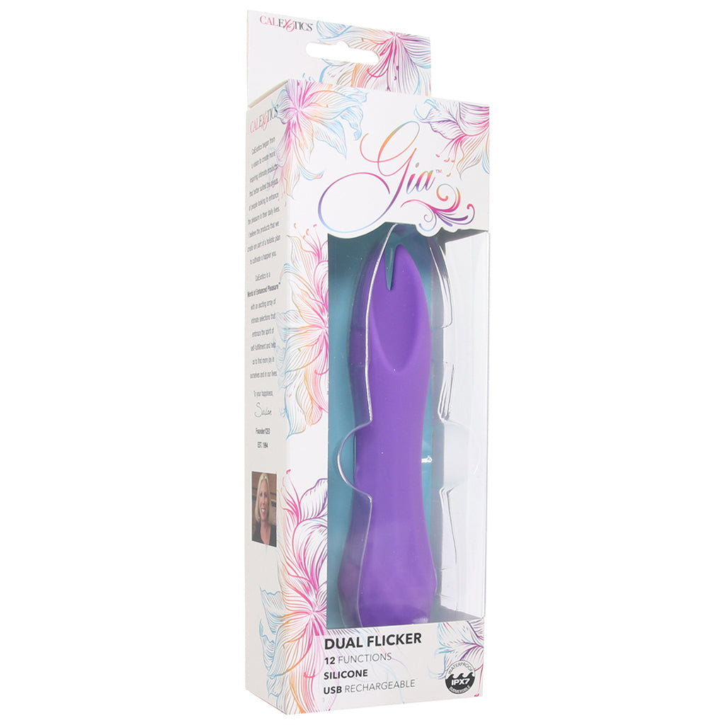 Gia Dual Flicker Vibrators > Clitoral Stimulators