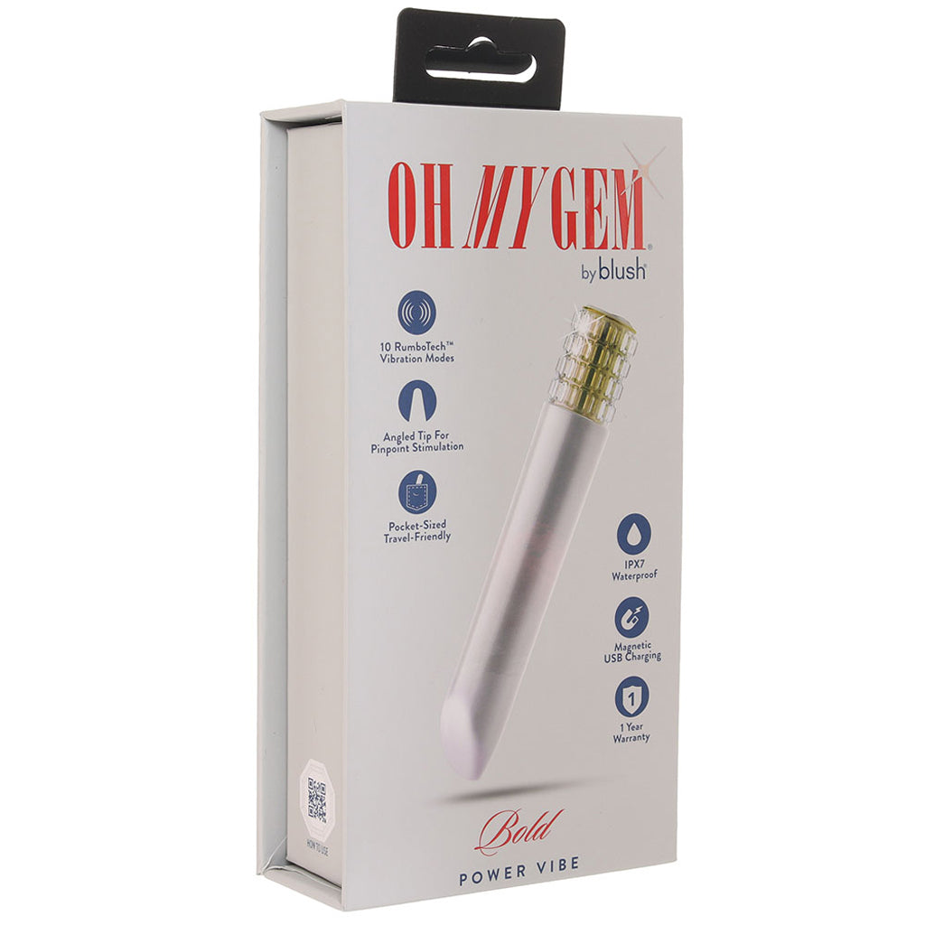Oh My Gem Bold Power Vibe in Diamond Vibrators > Bullet and Egg Vibrators