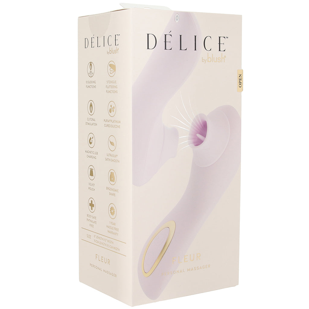 Delice Fleur Fluttering Suction Vibe Vibrators > Clitoral Stimulators