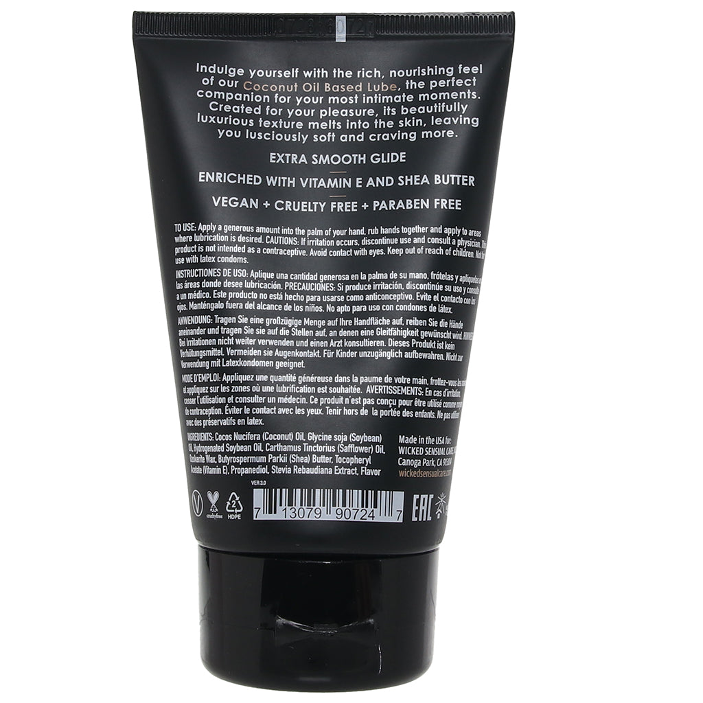 Coconut Oil Based Lube in 4oz/120ml Lubes and Lotions > Oil Based Sex Lubes