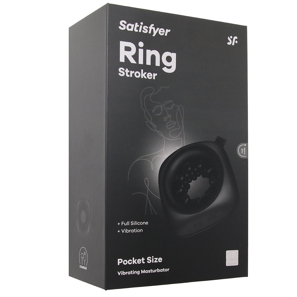 Satisfyer Ring Pocket Stroker Male Masturbators > Discreet Masturbators
