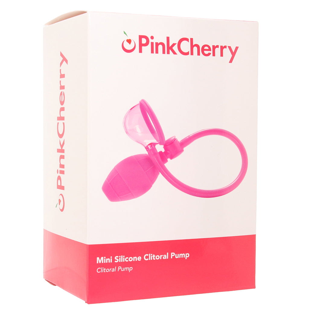 PinkCherry Mini Silicone Clitoral Pump in Pink Vibrators > Clitoral Suction & Stimulation