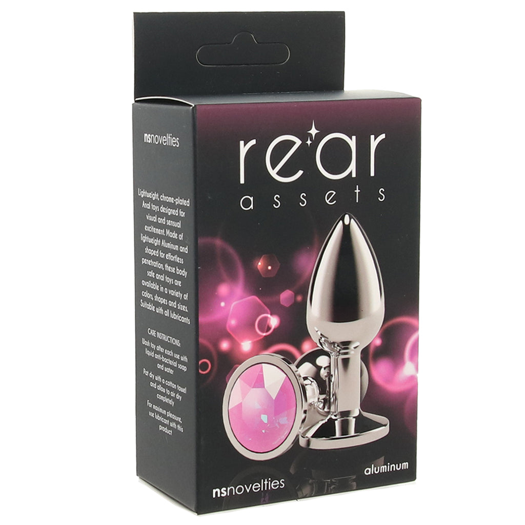 Rear Assets Small Pink Gem Plug Anal Sex Toys > Butt Plugs