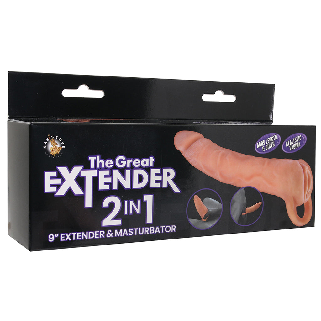 The Great Extender 2 In 1 Extender & Masturbator Male Enhancement > Extenders and Sleeves