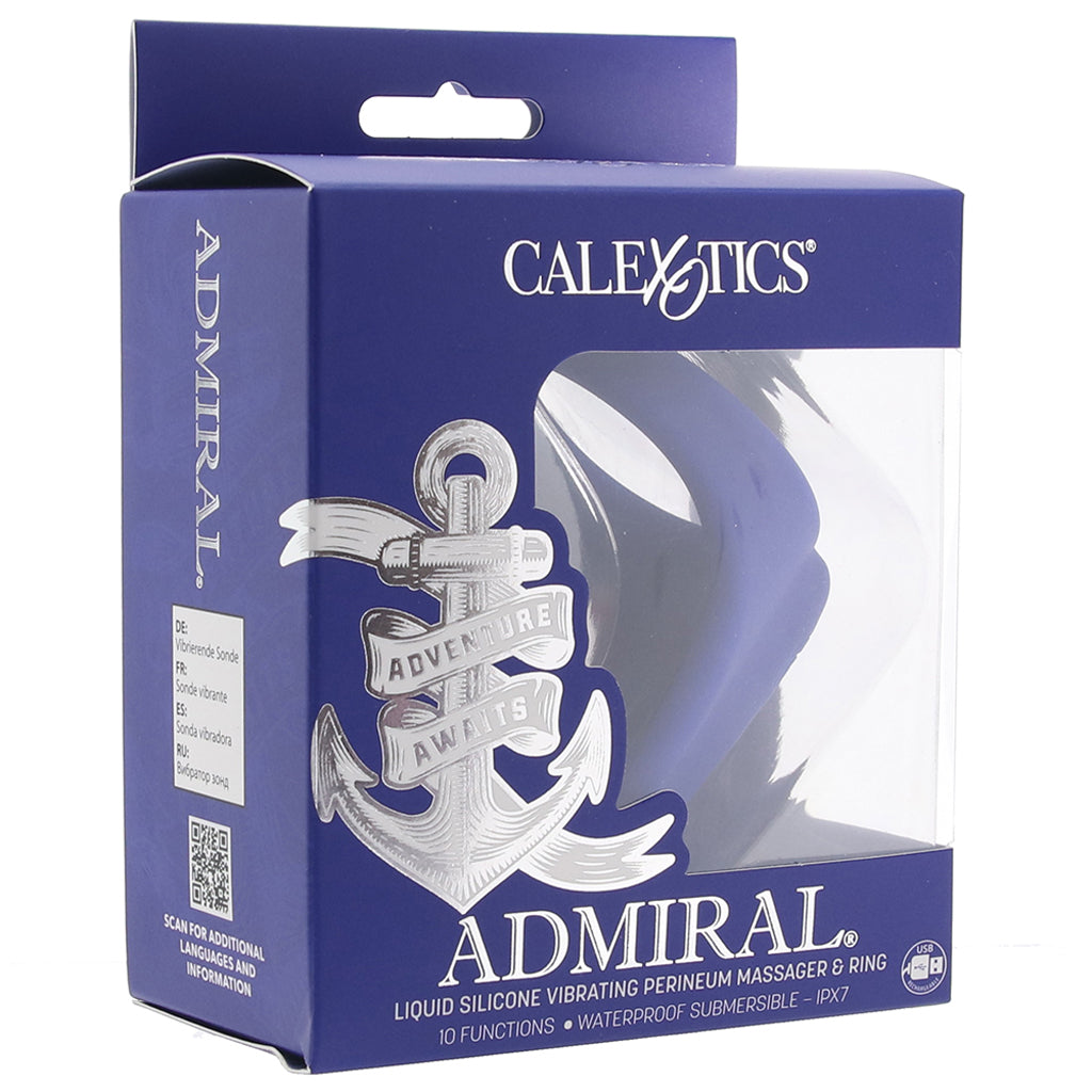 Admiral Vibrating Perineum Massager & Ring Cock Rings