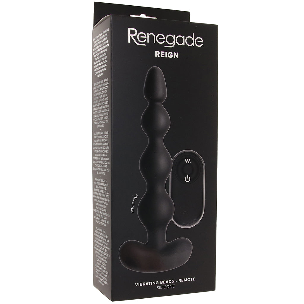 Renegade Reign Vibrating Remote Anal Beads Anal Sex Toys > Anal Beads
