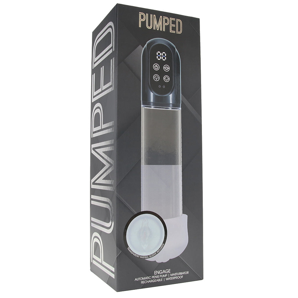 Pumped Engage Penis Pump and Masturbator Male Masturbators > Self-Contained Strokers