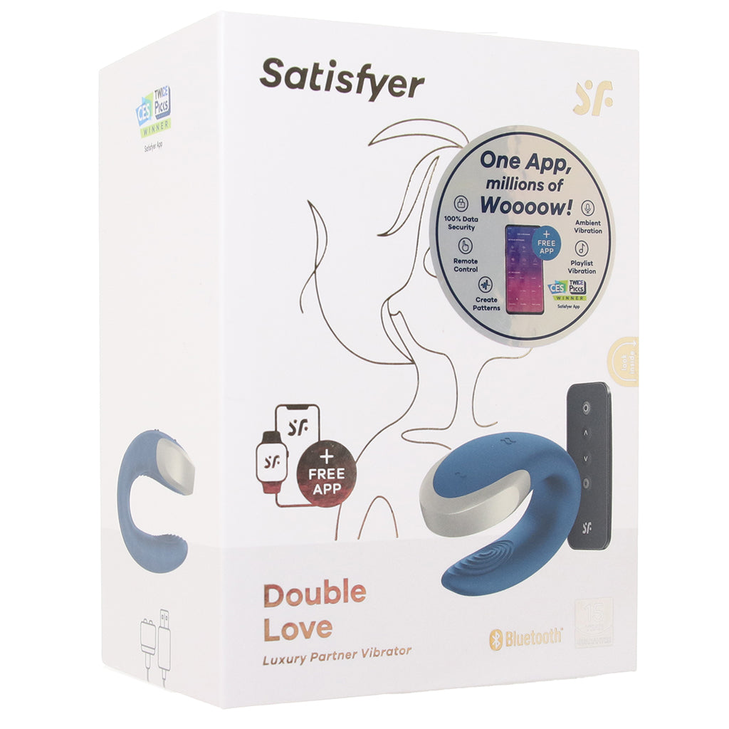 Satisfyer Double Love Luxury Partner Vibe Vibrators > G-Spot Vibrators