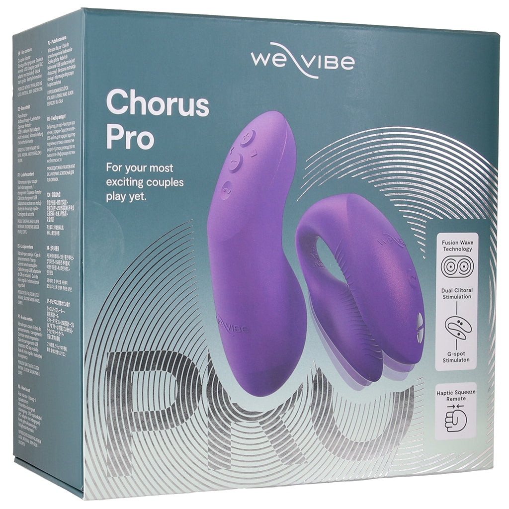 We-Vibe Chorus Pro Couples Vibe in Cosmic Purple Vibrators > G-Spot Vibrators