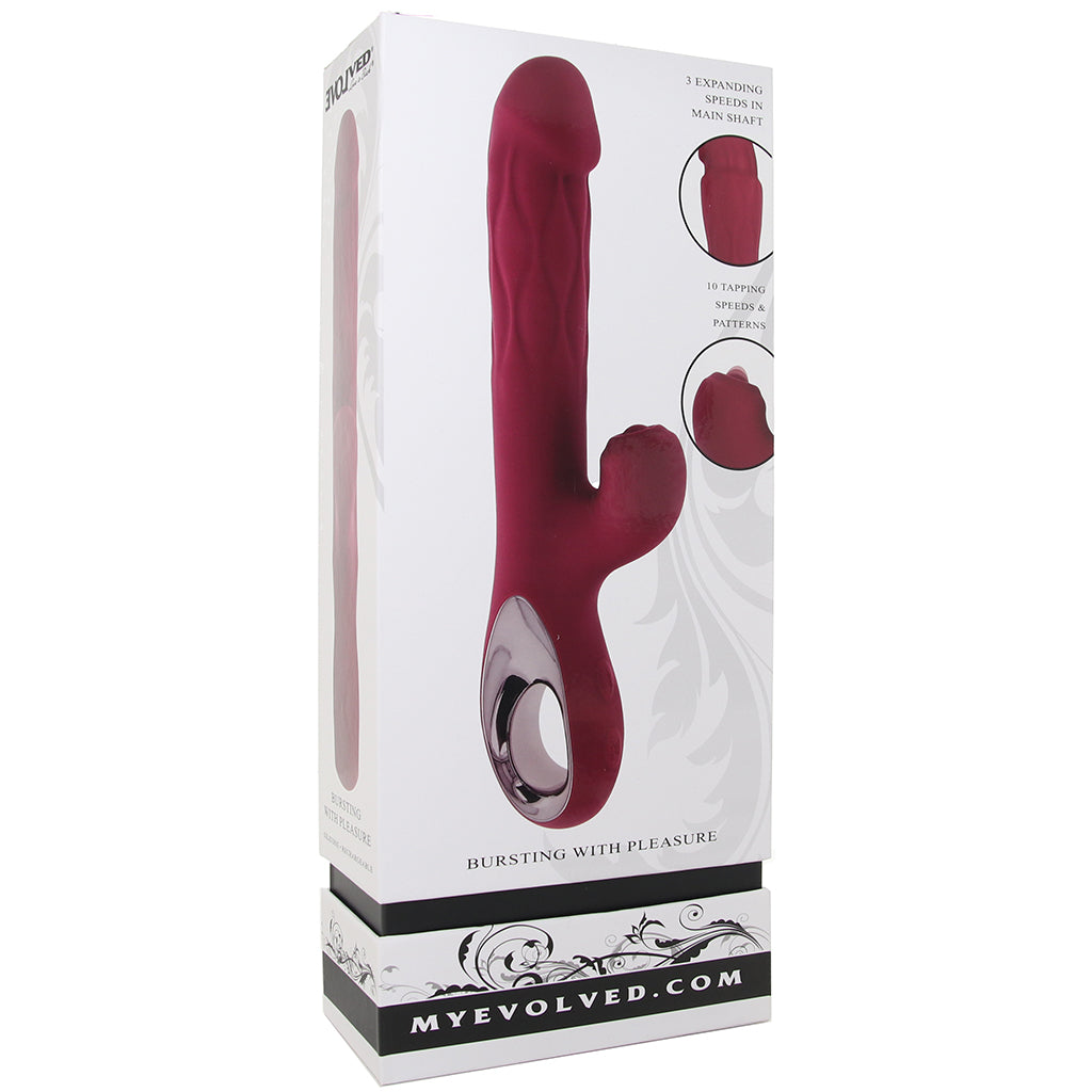 Bursting with Pleasure Expanding Rabbit Vibe Vibrators > Rabbit Vibrators