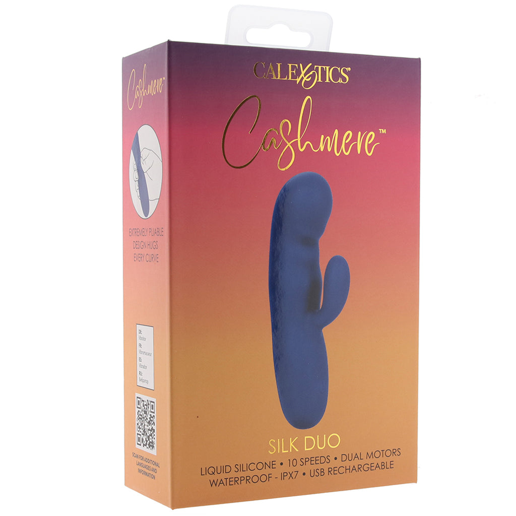 Cashmere Silk Duo Rabbit Vibe Vibrators > Rabbit Vibrators