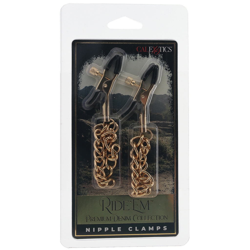Ride 'Em Nipple Clamps Bondage and Fetish > Nipple Stimulators & Clamps