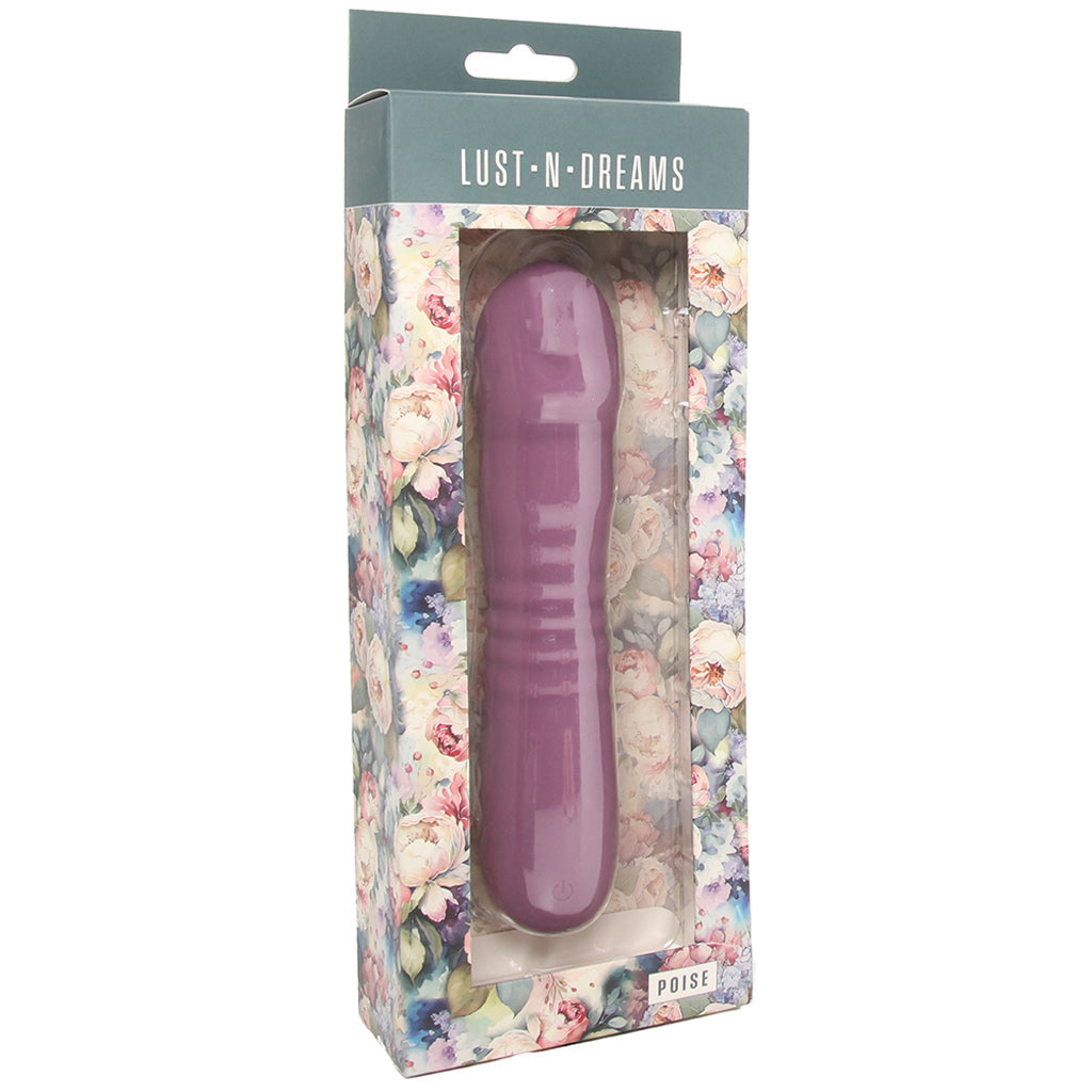 Lust-n-Dreams Poise Thrusting Vibe Vibrators > G-Spot Vibrators