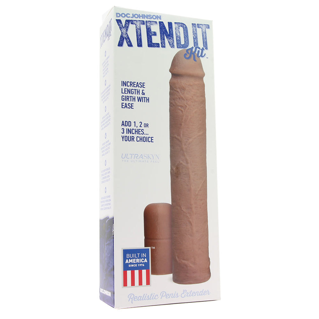XTend It Kit Realistic Penis Extender in Brown Male Enhancement > Extenders and Sleeves