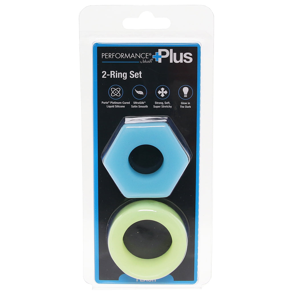 Performance Plus Flash 2 Ring Set Cock Rings