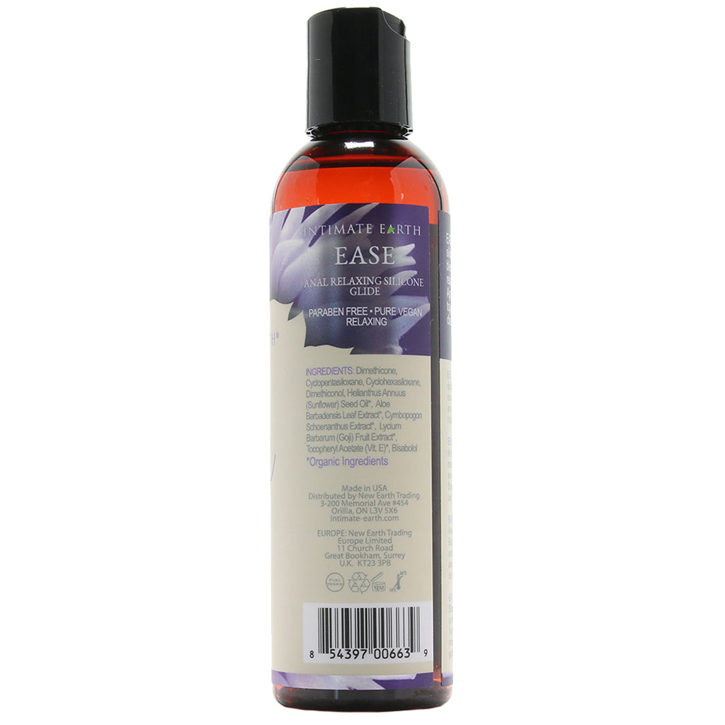 Ease Anal Silicone Relaxing Glide in 4oz/120ml Lubes and Lotions > Anal Sex Lubes