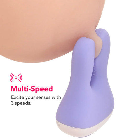 Playboy In a Pinch Vibrating Clamps with Recharge Case Bondage and Fetish > Nipple Stimulators & Clamps