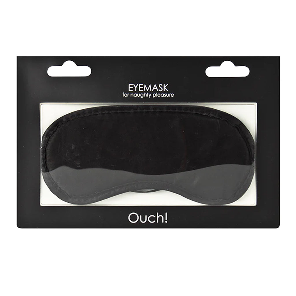 Soft Eye Mask in Black Bondage and Fetish > Pleasure Masks and Dress Up Play