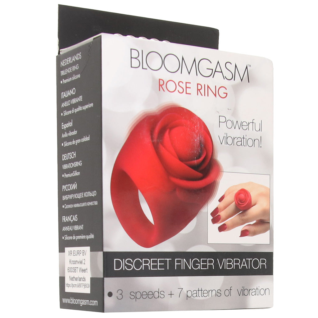 Bloomgasm Rose Ring Finger Vibe Vibrators > Finger Vibrators
