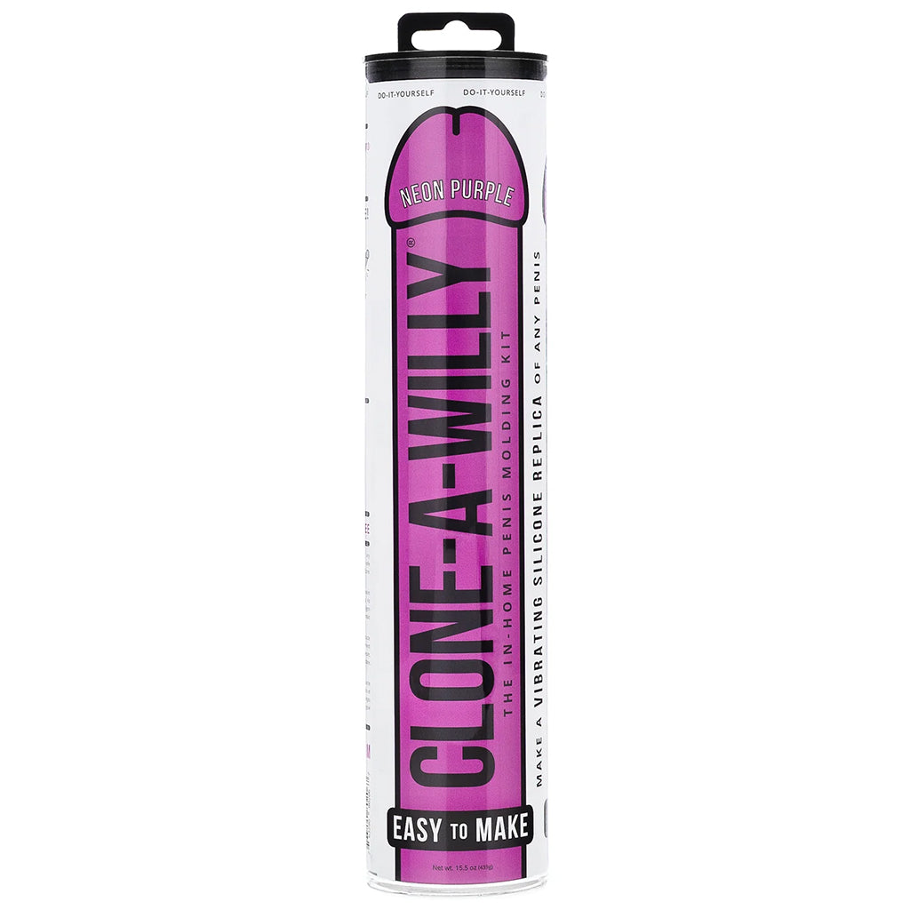 Clone-A-Willy Vibrator Kit in Neon Purple Dildo Sex Toys > Realistic Dildos