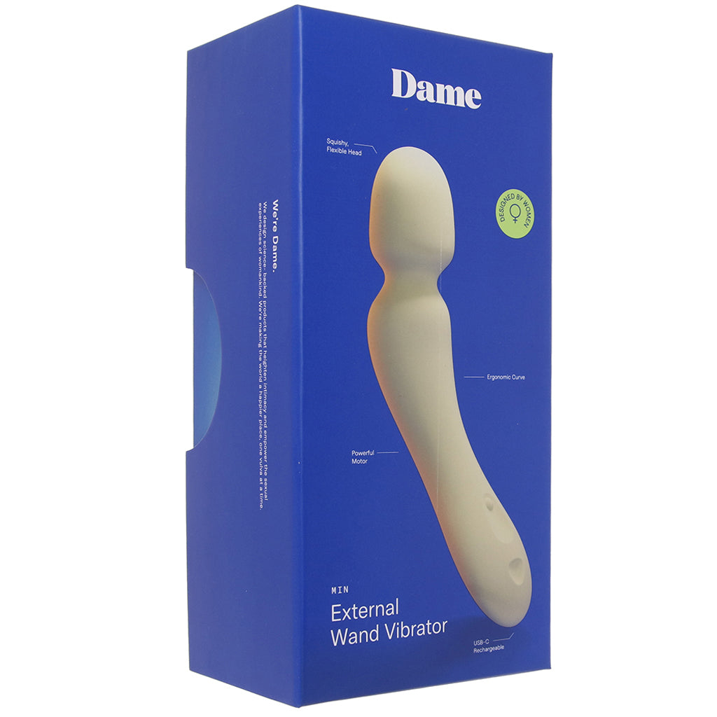 Dame Min External Wand Vibe in Butter Vibrators > Wands
