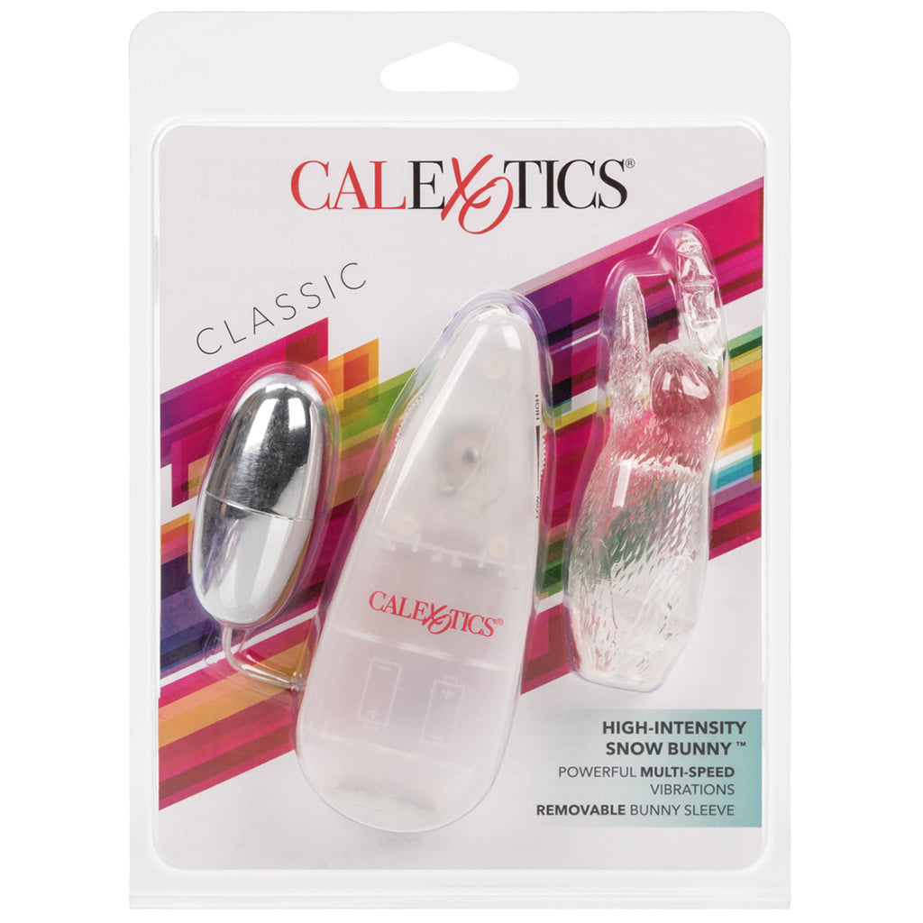 Hi-Intensity Snow Bunny Vibe in Clear Vibrators > Bullet and Egg Vibrators