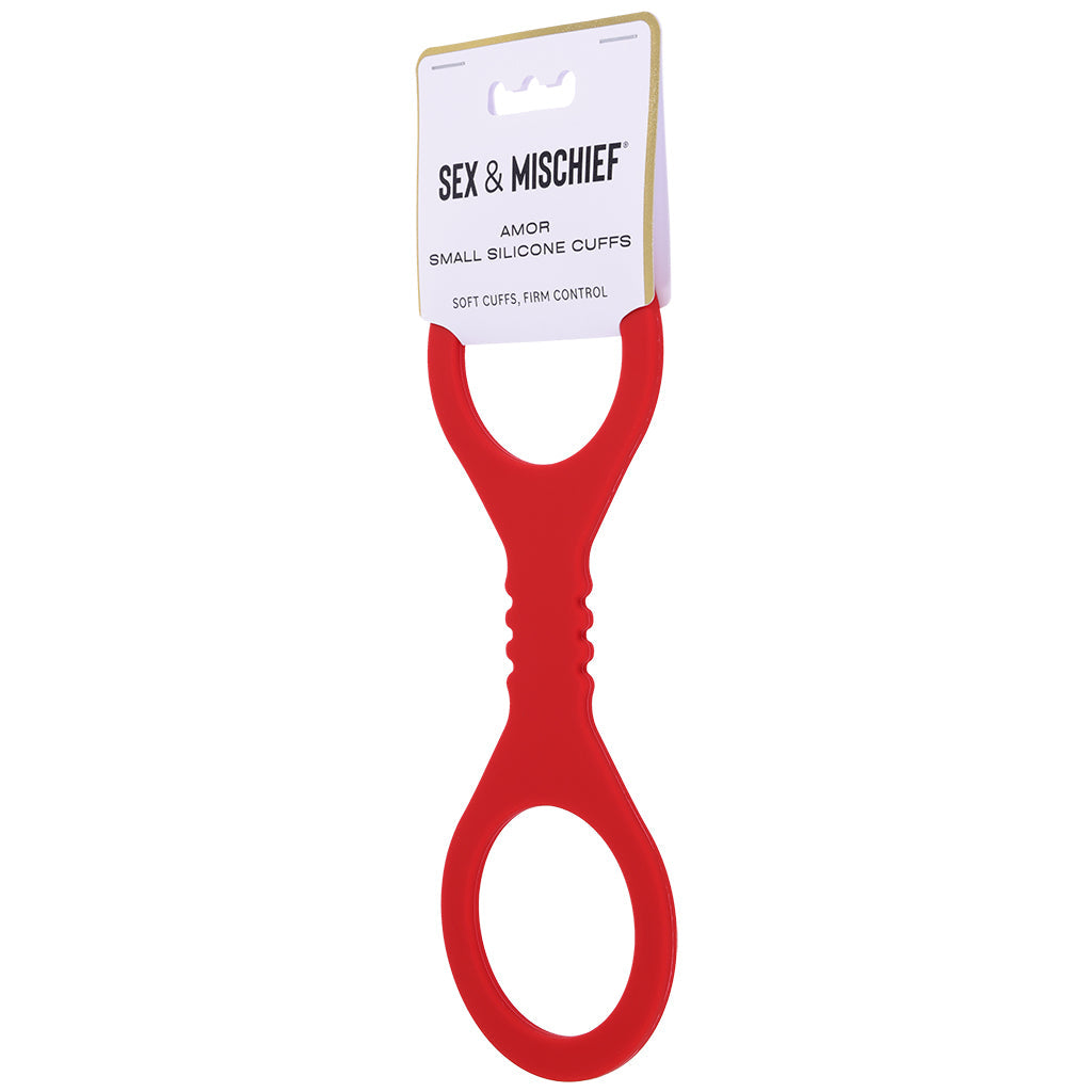 Sex & Mischief Amor Silicone Cuffs in Small Bondage and Fetish > Wrist and Ankle Cuffs