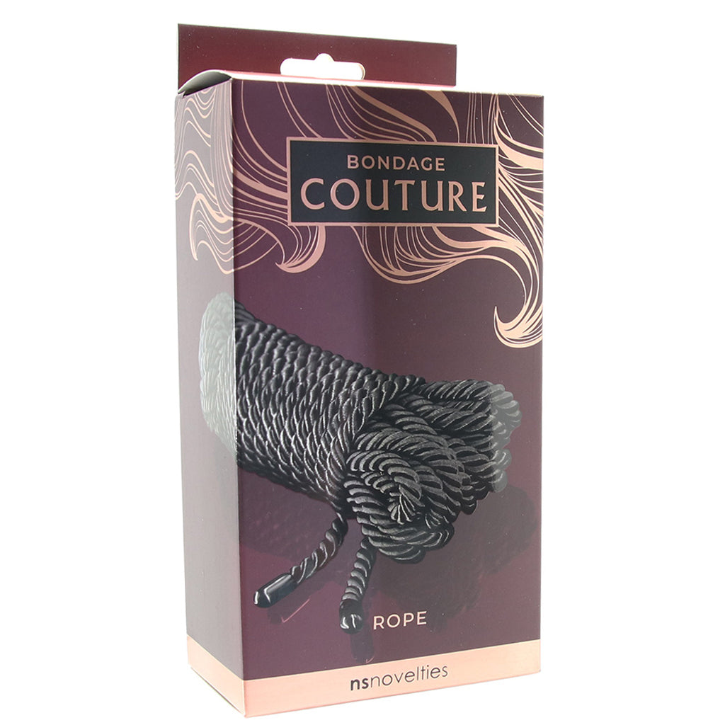Bondage Couture Bondage Rope in Black Bondage and Fetish > Restraints