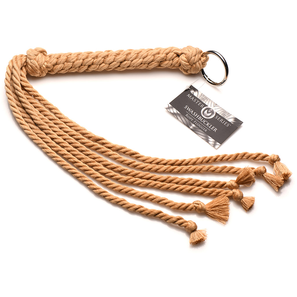 Master Series Swashbuckler Rope Flogger Bondage and Fetish > Whips and Crops