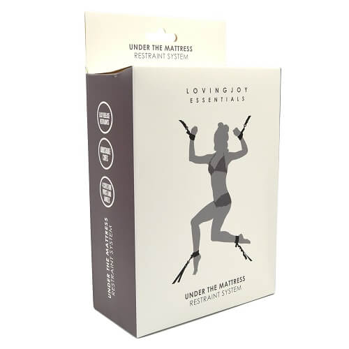 Loving Joy Under the Mattress Restraint System – Soft Cuff Restraint Set